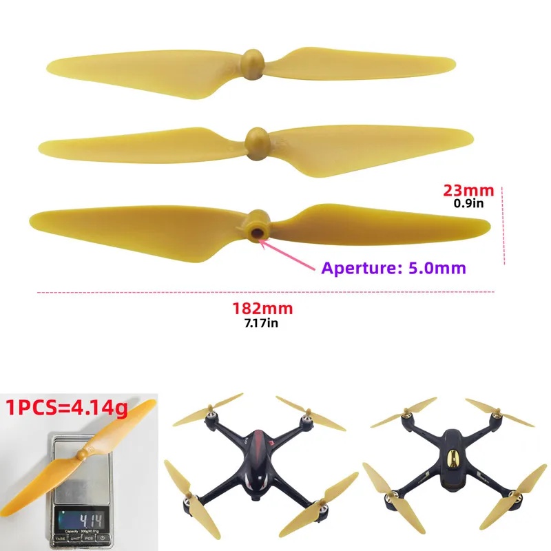 Eachine Drone E58 - 4PCS Crashbestendige CW CCW Propellers voor
