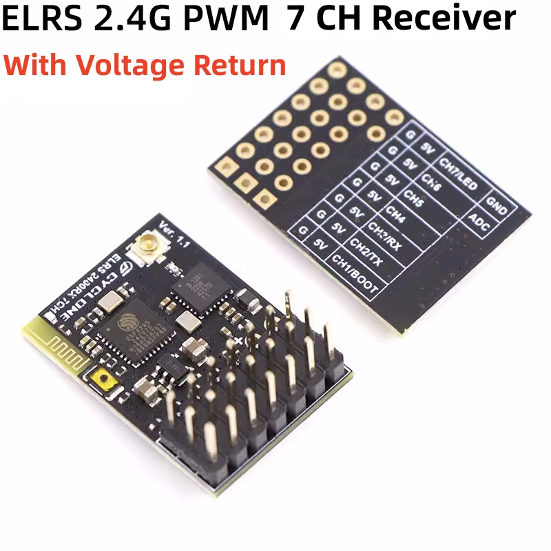 Drone Gimbal Controller - Elrs 2.4G Pwm 7ch 6ch Crsf