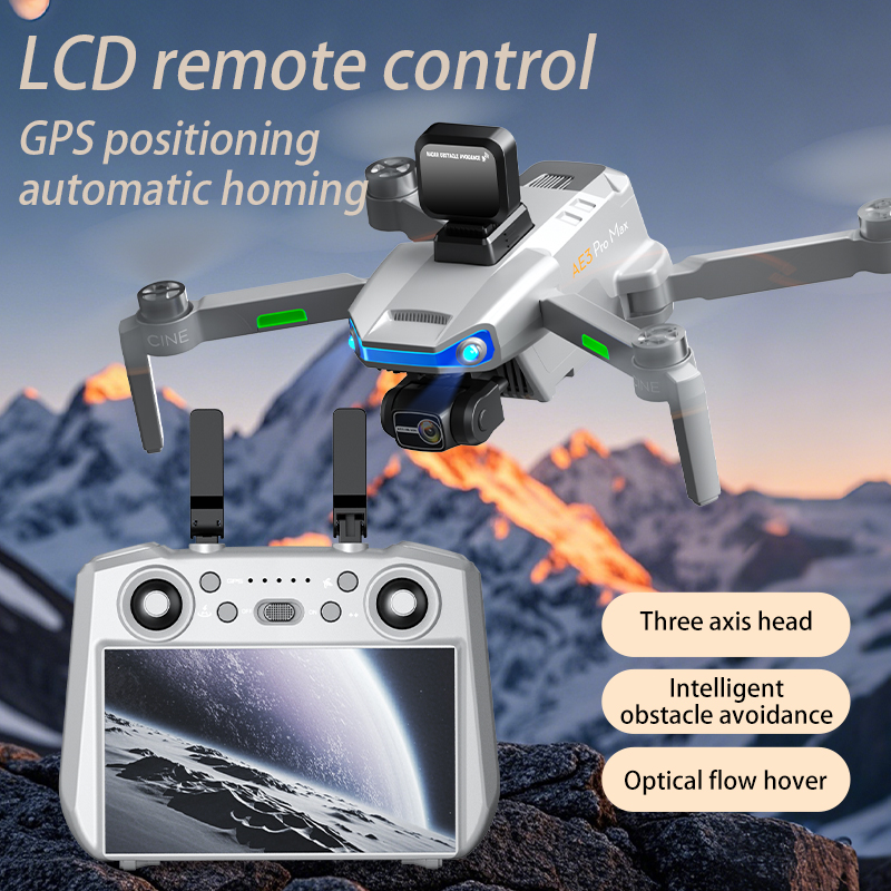 AE3 PRO Max NIEUWE LCD SC GPS  - Drone Gimbal 3 Axis recensie en prijs