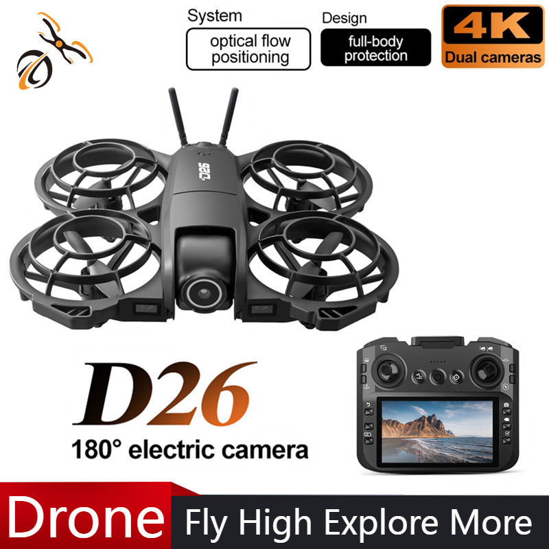 D26 Drone 4K Luchtfoto HD 180  - Drone Gimbal Case recensie en prijs
