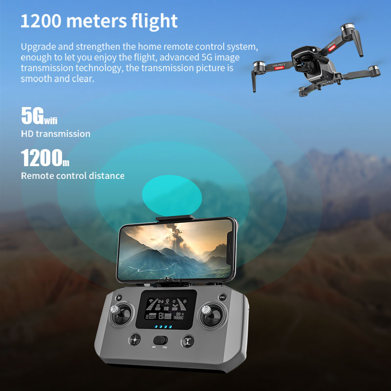 L106 Pro 3 Drone 5G WIFI FPV O - Drone Gimbal 2 Axis recensie en prijs