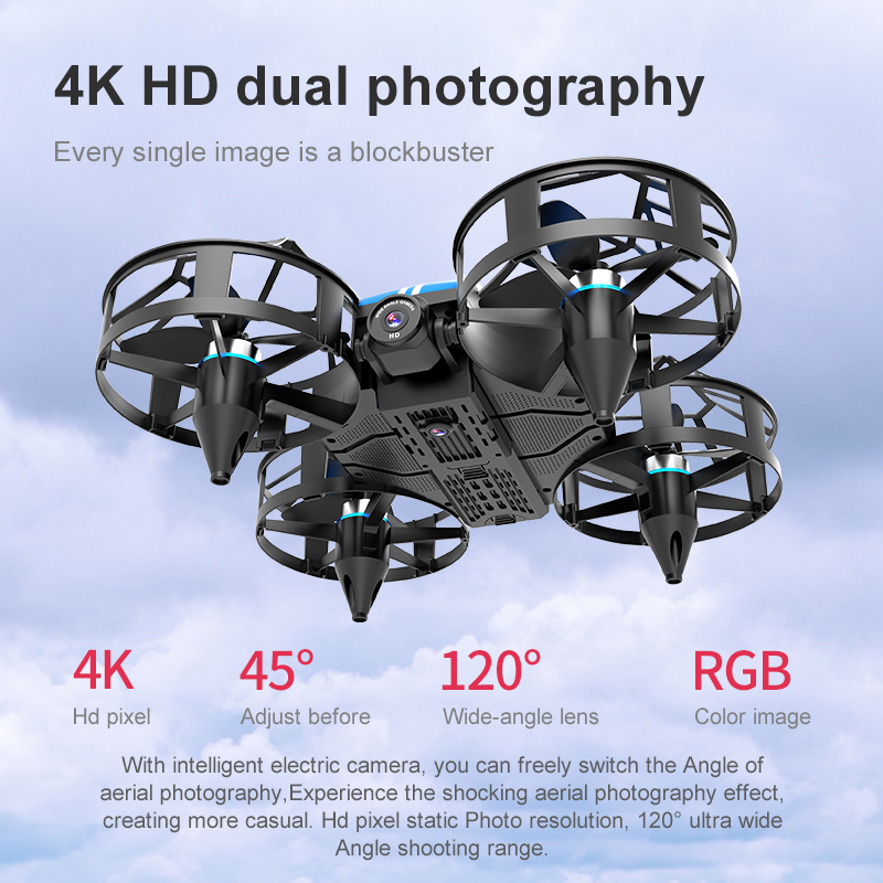 NIEUWE Mini Drone 812PRO beroe - Drone Gimbal Case recensie en prijs